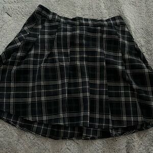 Garage Preppy Pleaded Skirt